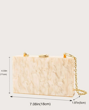 Load image into Gallery viewer, Pearl Clutch Bag- Nat