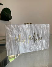 Load image into Gallery viewer, Pearl Clutch Bag- Nat