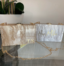 Load image into Gallery viewer, Pearl Clutch Bag- Nat