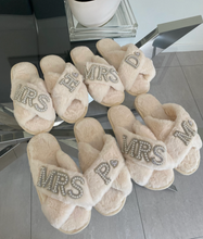 Load image into Gallery viewer, Personalised MRS Bridal Slippers