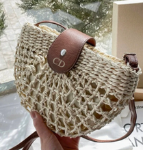 Load image into Gallery viewer, Shoulder Straw Bag- Sydney