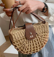 Load image into Gallery viewer, Shoulder Straw Bag- Sydney