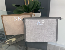 Load image into Gallery viewer, Shoulder Canvas Tote Bag and Matching Clutch Set