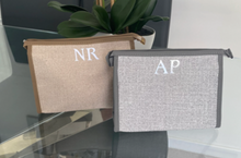 Load image into Gallery viewer, Shoulder Canvas Tote Bag and Matching Clutch Set