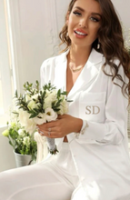 Load image into Gallery viewer, Bridal Long Pyjamas