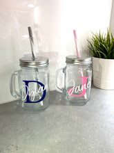 Load image into Gallery viewer, Mason Jar With Straw