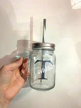 Load image into Gallery viewer, Mason Jar With Straw