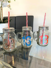 Load image into Gallery viewer, Mason Jars with Straws