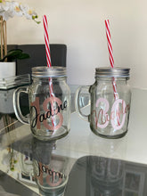 Load image into Gallery viewer, Mason Jars with Straws