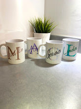 Load image into Gallery viewer, Personalised Name White Mug