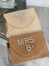 Load image into Gallery viewer, Bride Woven Clutch Bag - Lemon