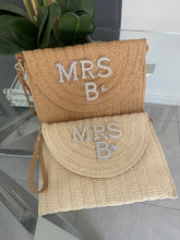 Load image into Gallery viewer, Bride Woven Clutch Bag - Lemon