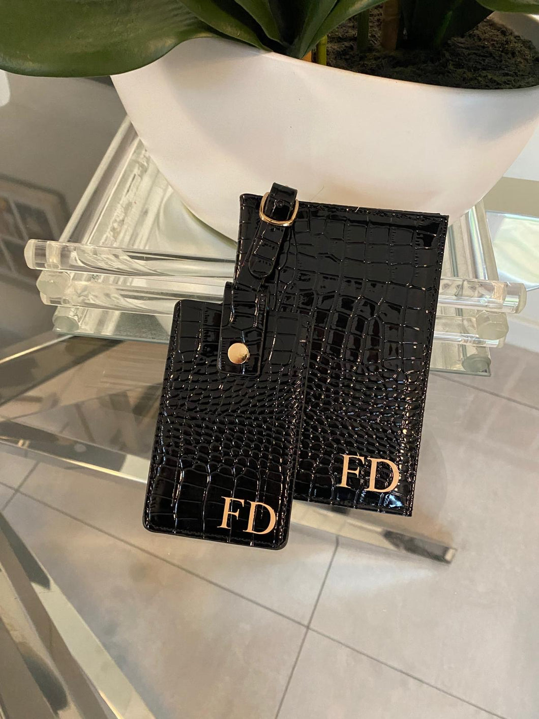Passport Holder and Luggage tag- Branch