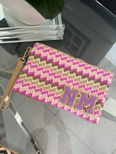 Load image into Gallery viewer, Patch Straw Clutch Bag - Annabel
