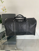 Load image into Gallery viewer, Black Duffle Bag -Lewis
