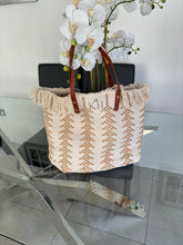 Load image into Gallery viewer, Large Shoulder Straw Tote Bag -SHONE
