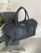 Load image into Gallery viewer, Black Duffle Bag -Lewis
