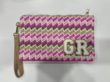 Load image into Gallery viewer, Patch Straw Clutch Bag - AnnabelSAL
