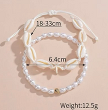Load image into Gallery viewer, Cowrie Shell Puka Shell Seashell - Star
