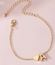 Load image into Gallery viewer, Personalised Initial Necklace +bracelet
