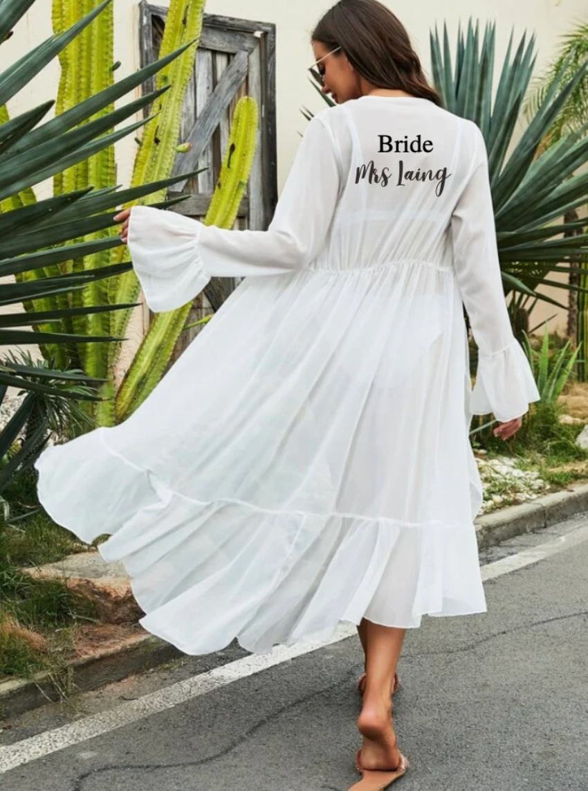 Kaftan Long RUFFLE Jojakdesigns