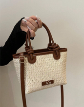 Load image into Gallery viewer, Straw Cross Body Bag  - Blake

