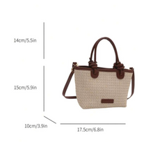 Load image into Gallery viewer, Straw Cross Body Bag  - Blake
