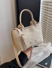 Load image into Gallery viewer, Straw Cross Body Bag  - Blake
