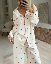 Load image into Gallery viewer, Pyjamas Cherry Design- CHERRY
