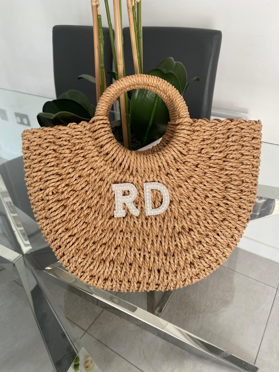 STRAW BAG - HOO