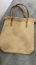 Load image into Gallery viewer, Large Shoulder Straw Tote Bag -SHONE
