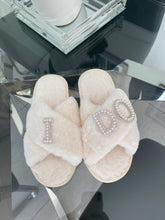 Load image into Gallery viewer, I DO Bridal Slippers - Fluff
