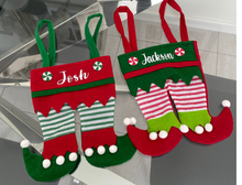 Load image into Gallery viewer, Elf Leg Stockings - ELF
