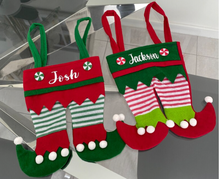 Load image into Gallery viewer, Elf Leg Stockings - ELF
