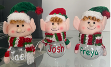 Load image into Gallery viewer, Personalised Elf Sweetie Jar
