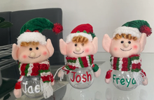 Load image into Gallery viewer, Personalised Elf Sweetie Jar
