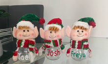 Load image into Gallery viewer, Personalised Elf Sweetie Jar
