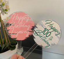 Load image into Gallery viewer, Acrylic Cake Toppers
