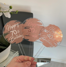 Load image into Gallery viewer, Acrylic Cake Toppers
