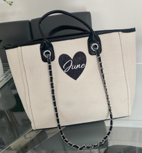 Load image into Gallery viewer, Shoulder HEART Tote Bag SPECIAL OFFER
