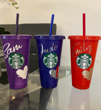 Load image into Gallery viewer, Starbucks Glitter Cups
