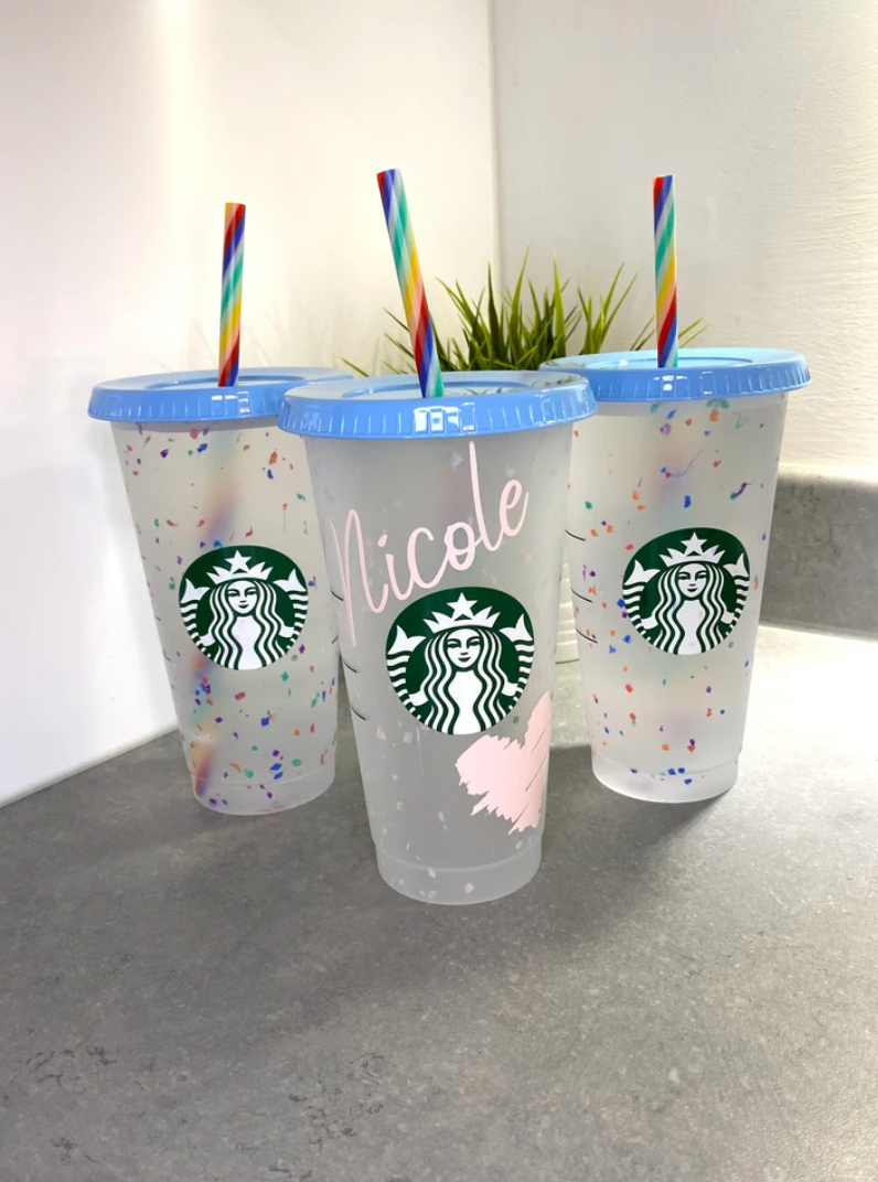 Confetti online starbucks cup