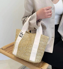 Load image into Gallery viewer, Straw Tote Bag -BEST SELLER -  Barbados
