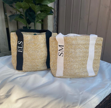 Load image into Gallery viewer, Straw Tote Bag -BEST SELLER -  Barbados
