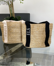 Load image into Gallery viewer, Straw Tote Bag -BEST SELLER -  Barbados
