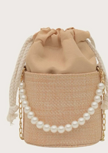 Load image into Gallery viewer, Personalised Bridal Pearl handbag - Ashley
