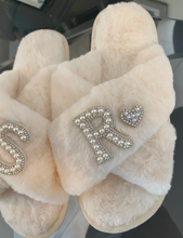 Load image into Gallery viewer, Personalised MRS Bridal Slippers
