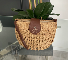 Load image into Gallery viewer, Shoulder Straw Bag- Sydney
