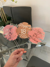 Load image into Gallery viewer, Acrylic Cake Toppers
